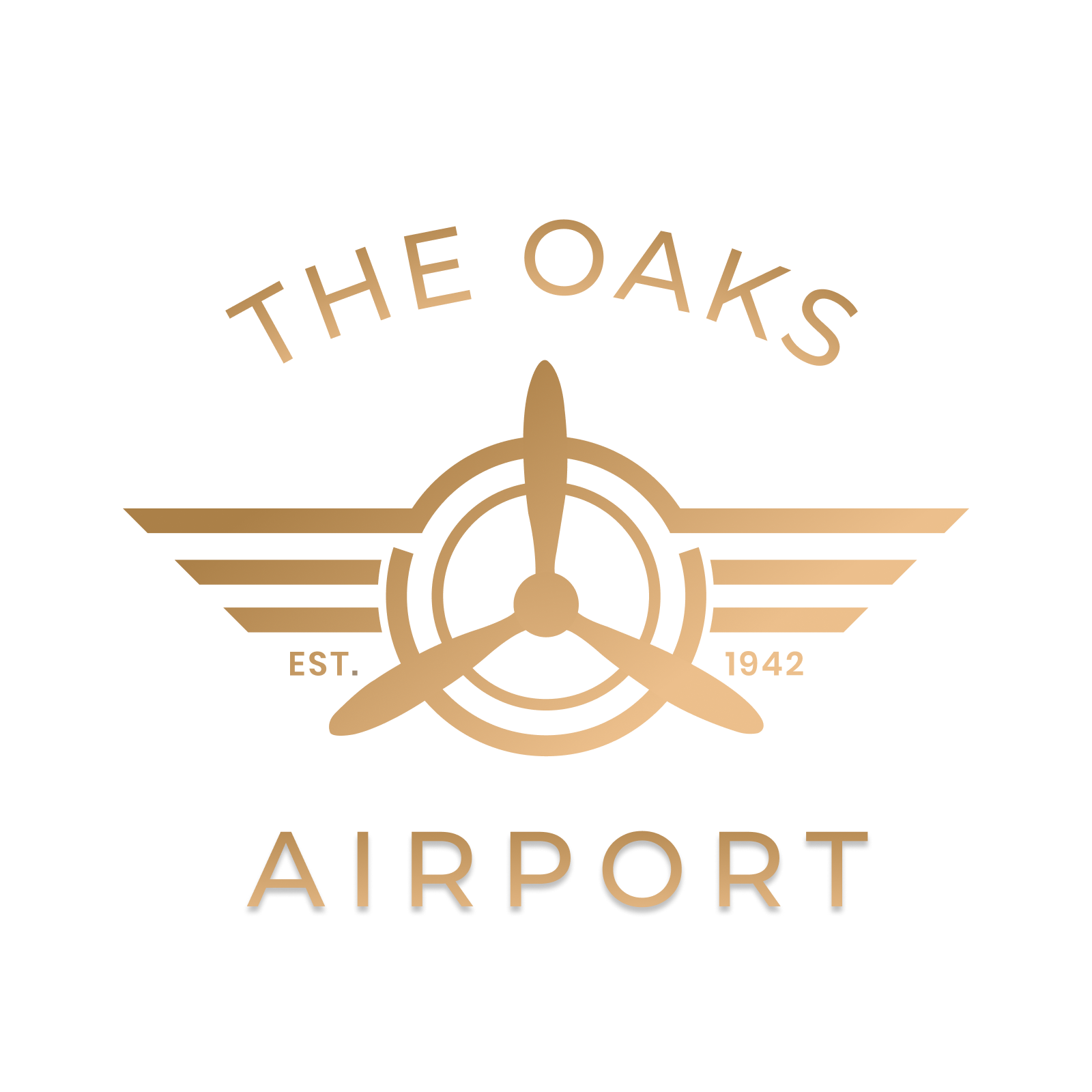 Golden_png Gradient_Logo_The Oaks Aerodrome